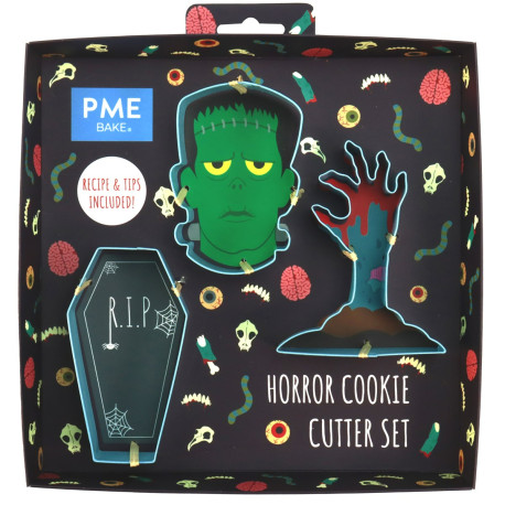 Emporte-Pièces Halloween Horreur (x3) - PME