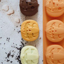 chocolat forme citrouille Halloween