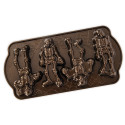 Moule à Gâteaux Squelettes (x4) Bronze - Nordic Ware