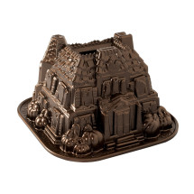 Moule à Gâteau Bundt Maison Hantée Bronze - Nordic Ware