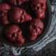 gâteau Halloween Têtes de Mort 