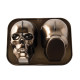 Moule à Gâteau 3D Tête de Mort Bronze - Nordic Ware