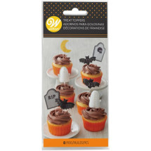 Cake Toppers Halloween (x8) - Wilton