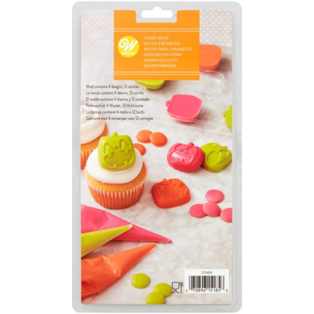 Moule Chocolat Citrouilles (x12) - Wilton