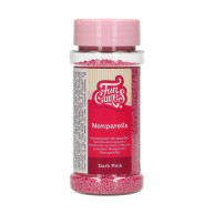 DDM Courte Mini billes en sucre rose 80g - FunCakes