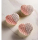 Moule Silicone Cœur Tricot 8 x 7,3 x H 4,2 cm (x12) Pavoflex