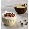 Moule Silicone Tiramisu 8,8 x 7,2 x H 4,3 cm (x12) Pavoflex