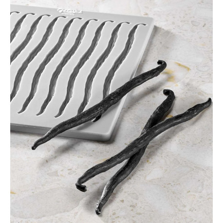 Moule Silicone Vanille 15 x 1,5 x H 0,6 cm (x10) Gourmand Pavoni