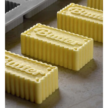 Moule Silicone Beurre 6 x 2,9 x H 1,9 cm (x16) Gourmand Pavoni