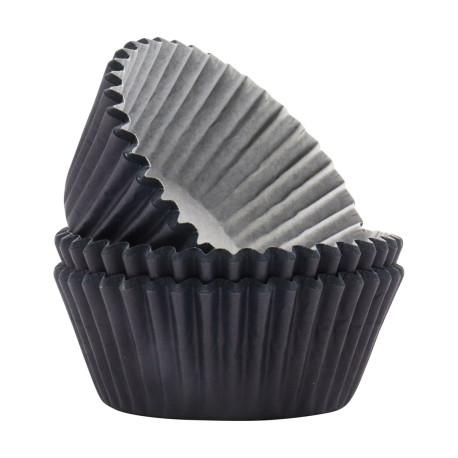 Caissettes Cupcakes Noires (x60) - PME