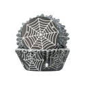 Caissettes Cupcakes Aluminium Toile d'Araignée (x30) - PME