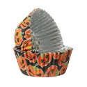 Caissettes Cupcakes Aluminium Citrouilles