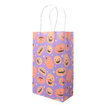 Sacs en Papier Citrouille Halloween (x4) - PME