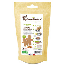 DDM Courte Préparation pour biscuit pain d'épices BIO 280g - Mirontaine