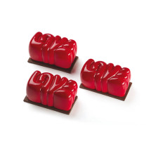Moule Silicone Lovely 8 x 4,3 cm x H 3,6 cm (x15) - Pavoni