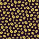 DDM Courte Feuille de transfert chocolat grains café x10