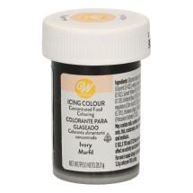 DDM Courte Colorant gel Ivoire Icing Color - Wilton