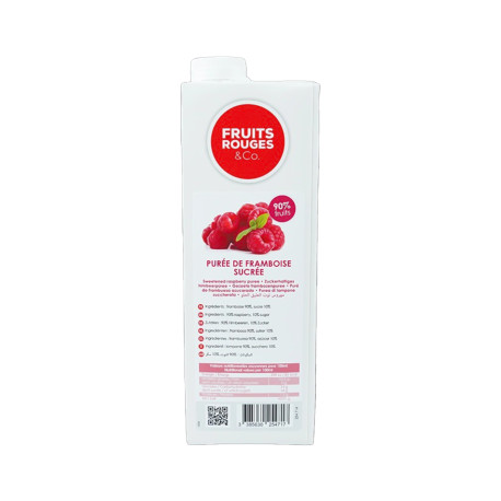 Purée de Framboise 1kg - Fruits Rouges & Co