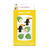 DDM Courte Décors sucrés tropical x6- ScrapCooking