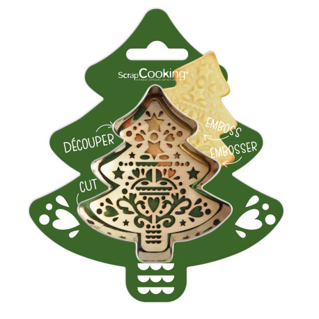 Kit Biscuit de Noël Sapin 8,2 cm - Scrapcooking