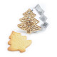 Biscuit sapin de Noël