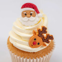Décoration gâteau Noël