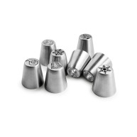 Douilles Russes Décors Noël Ø 2,4 cm (x8) - Ibili