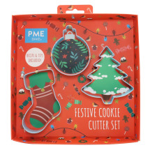 Emporte-Pièces Festif Noël (x3) - PME