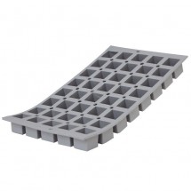 Plaque silicone 40 mini-cubes Elastomoule De Buyer