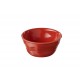 FIN DE SERIE Ramequin Froissé 10cm rouge Revol