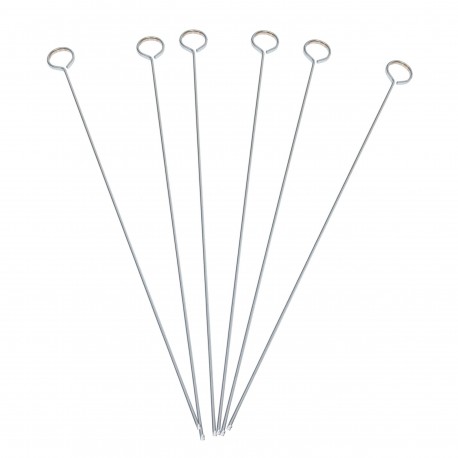 Pique à brochettes inox 30cm x6 Kitchen Craft