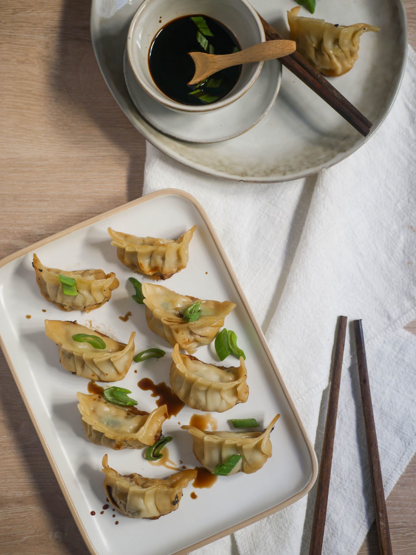 La recette des « gyoza » (raviolis très populaires au japon)gocha-gocha