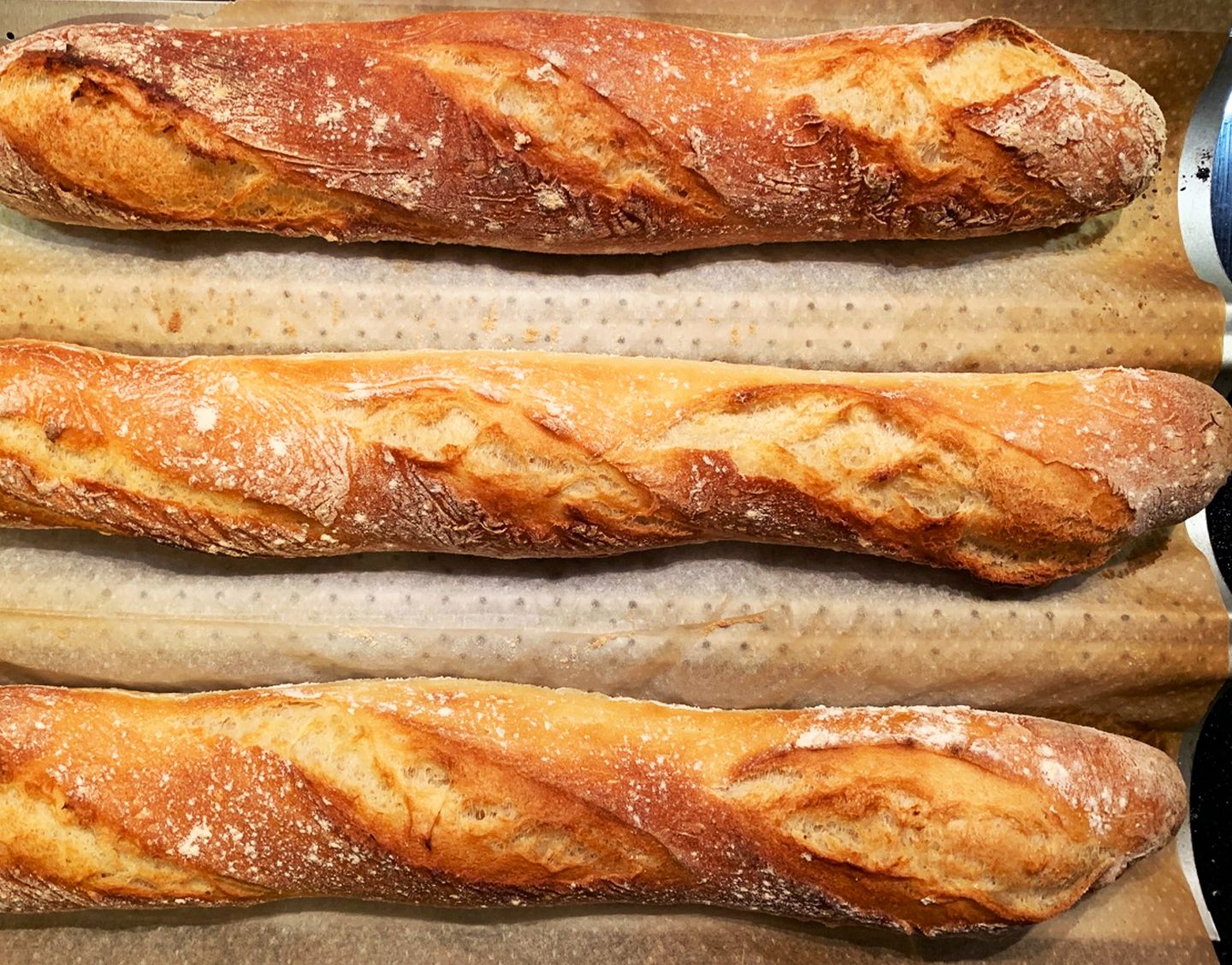 Recette Baguette de pain maison