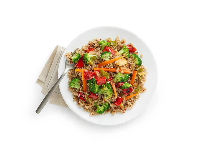 Quinoa-aux-legumes-sautés