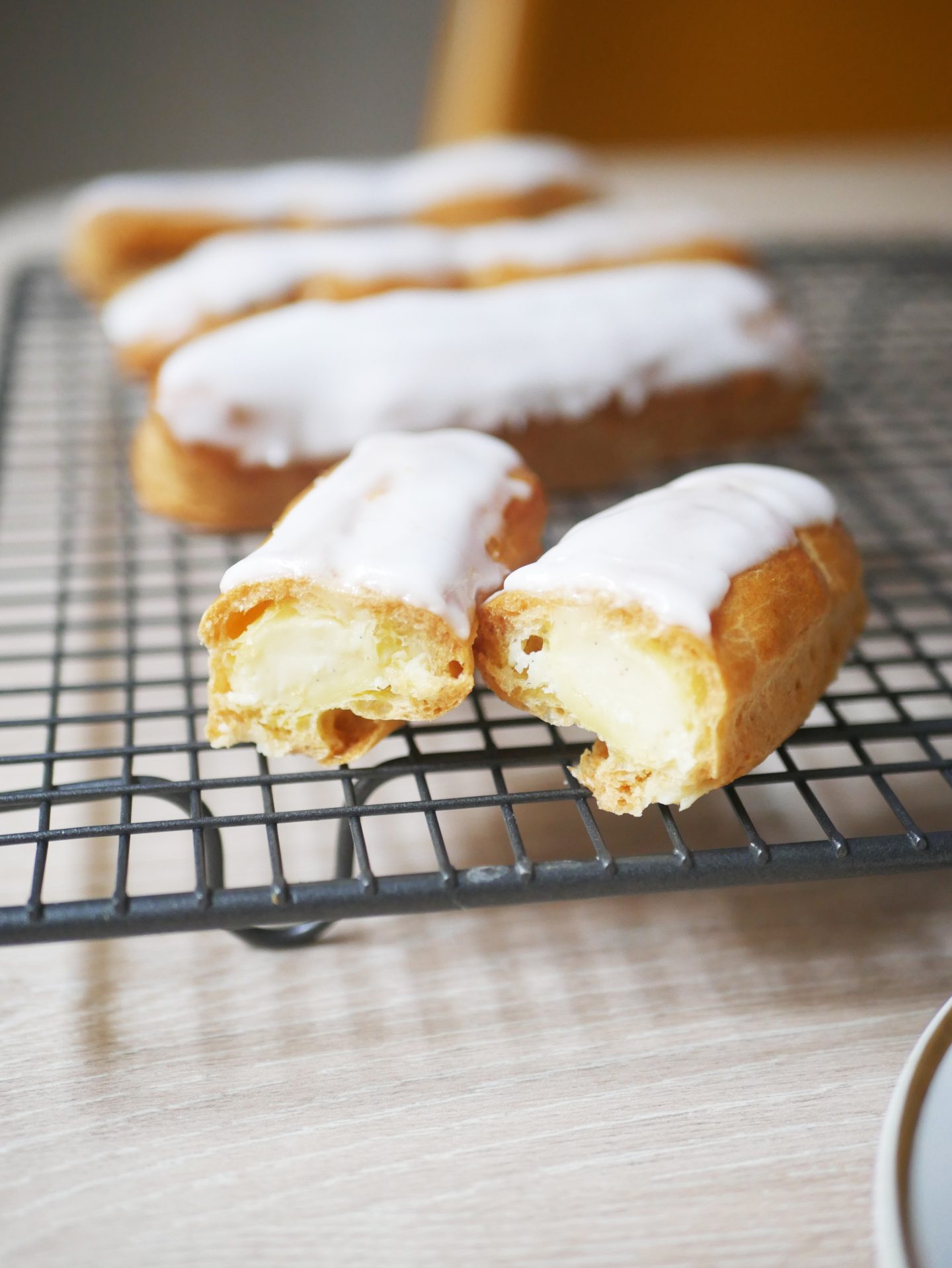 Recette Éclair à la vanille facile