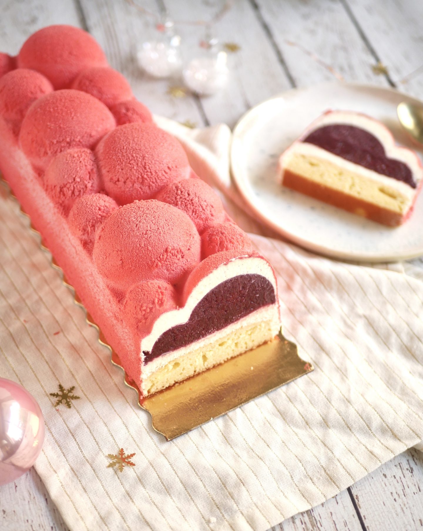 Recette bûche de Noël vanille et chocolat - Blog de