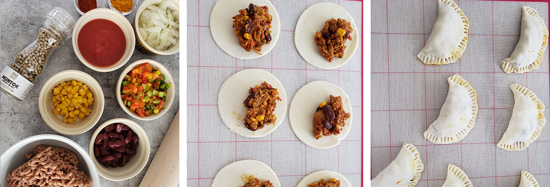 Recette Empanadas végétariens maison
