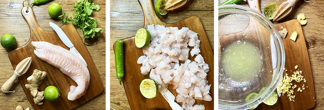 Recette Ceviche facile et rapide