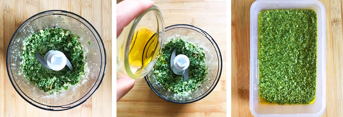 Recette Pesto basilic maison