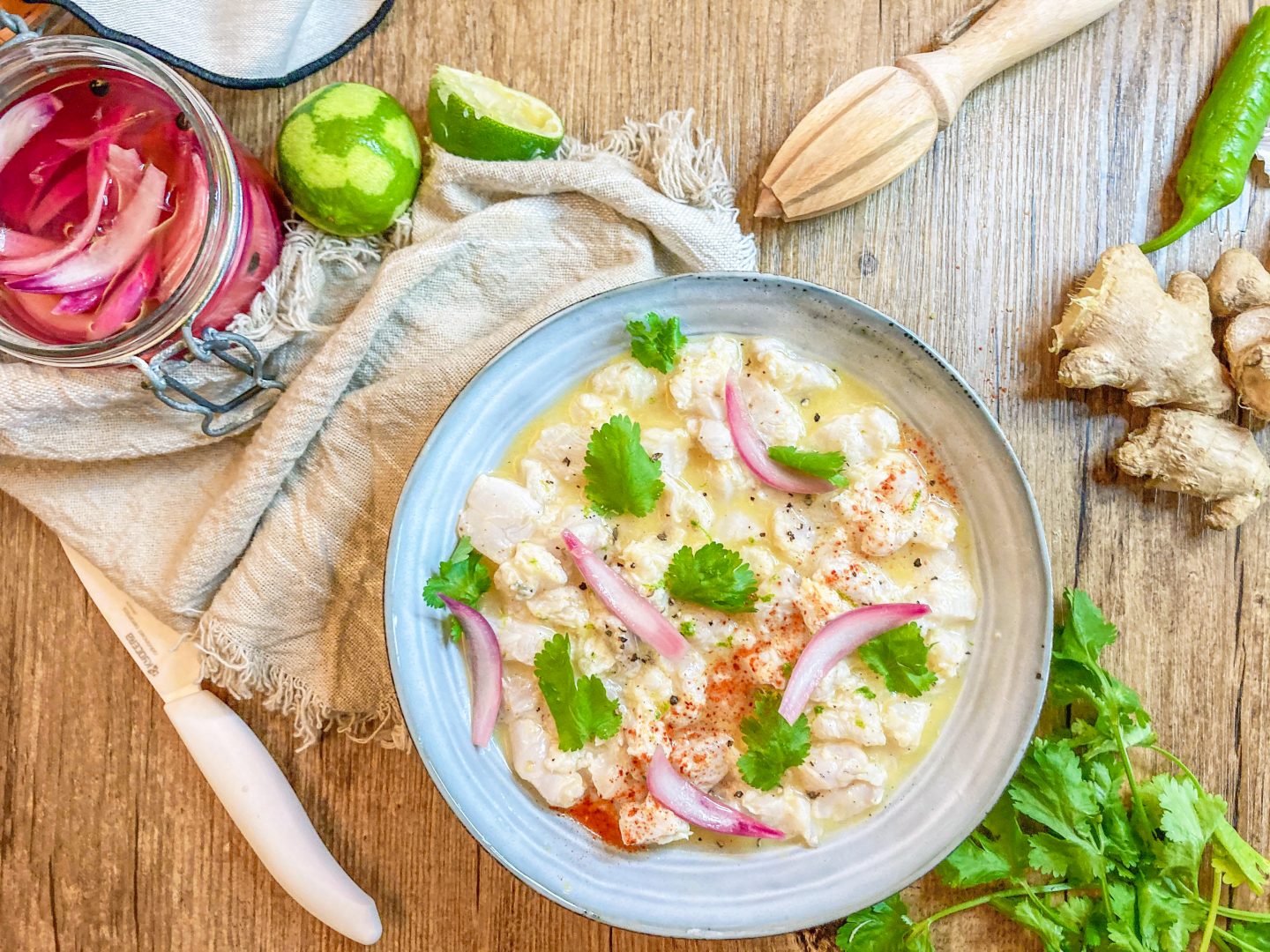 Recette Ceviche facile et rapide