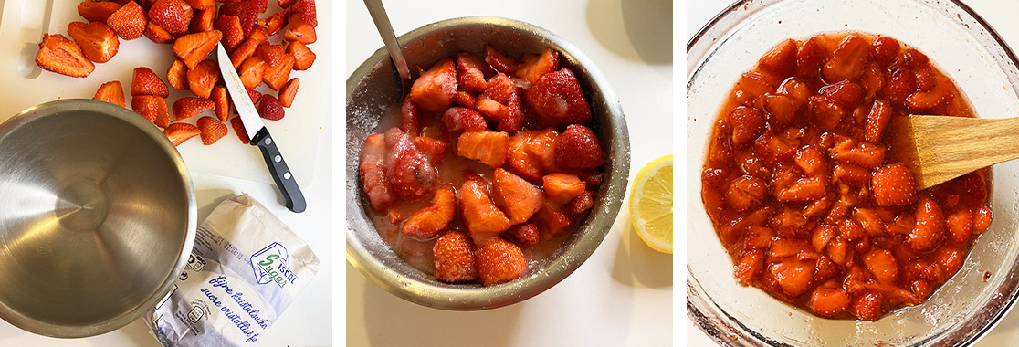 Recette Confiture de fraises