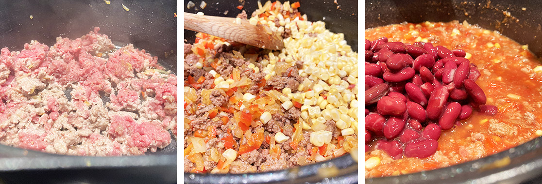 RECETTE CHILI CON CARNE