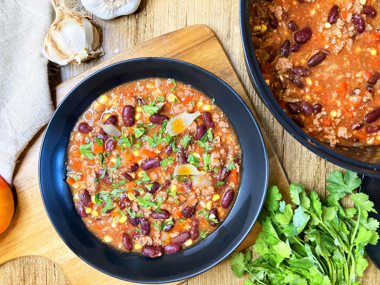 Recette Chili con carne