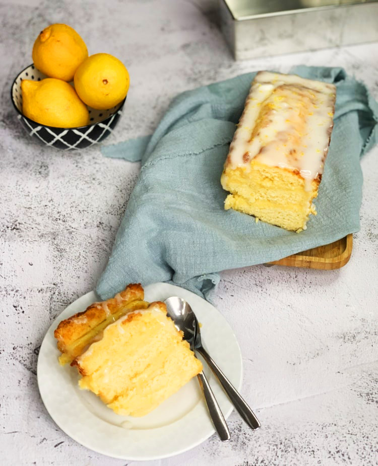Recette Cake citron lemon curd