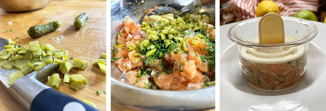 Recette Tartare de saumon