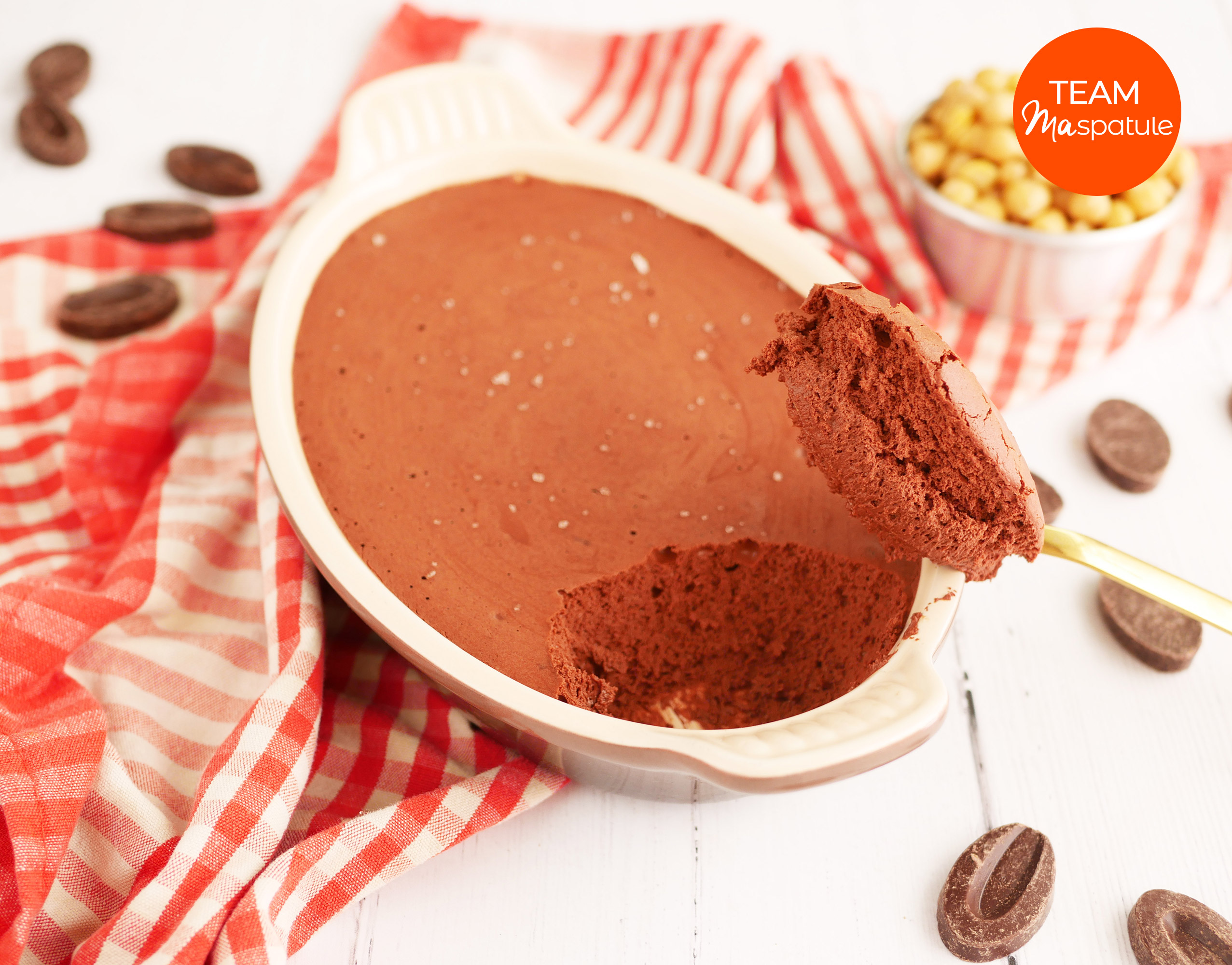 Mousse au chocolat vegan