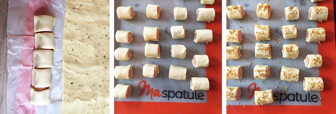 Recette feuilleté saucisse