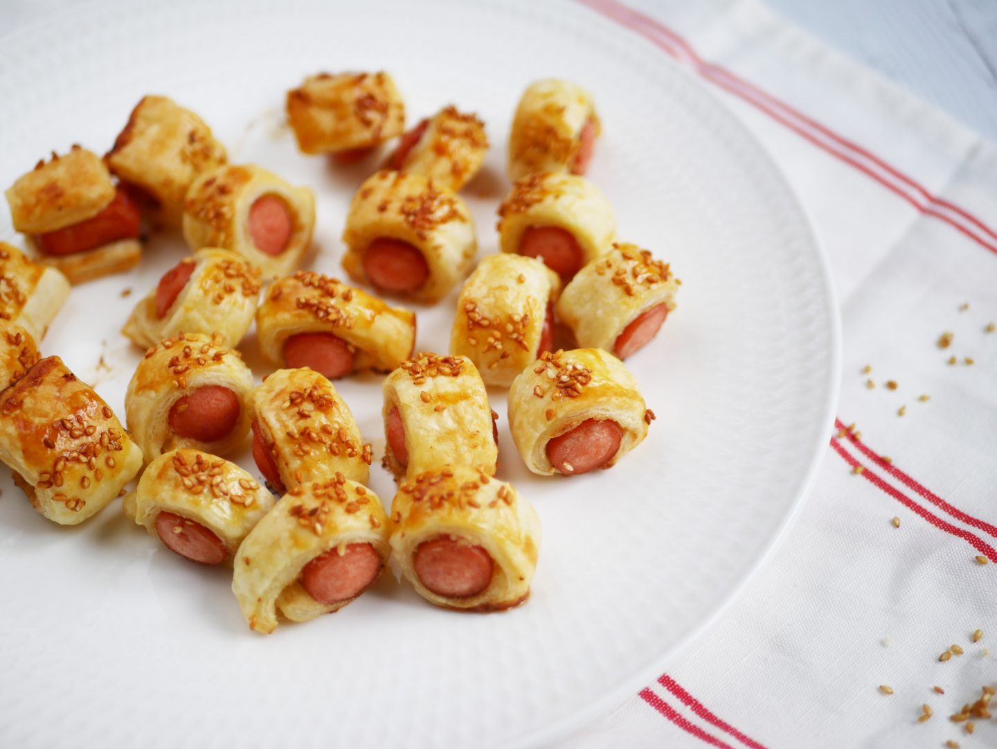 Recette Feuilleté saucisse