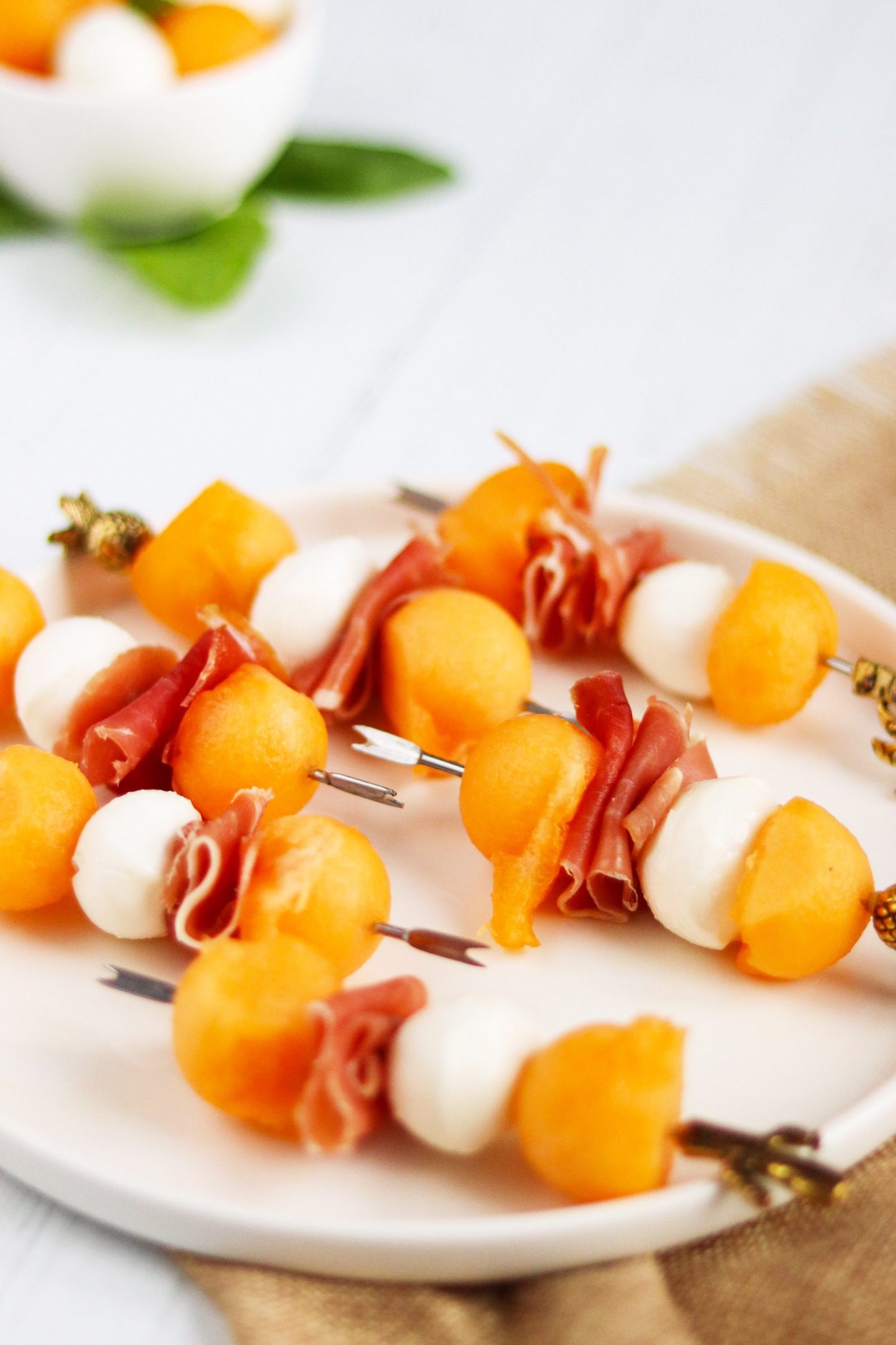 Recette Brochette melon jambon - Blog de