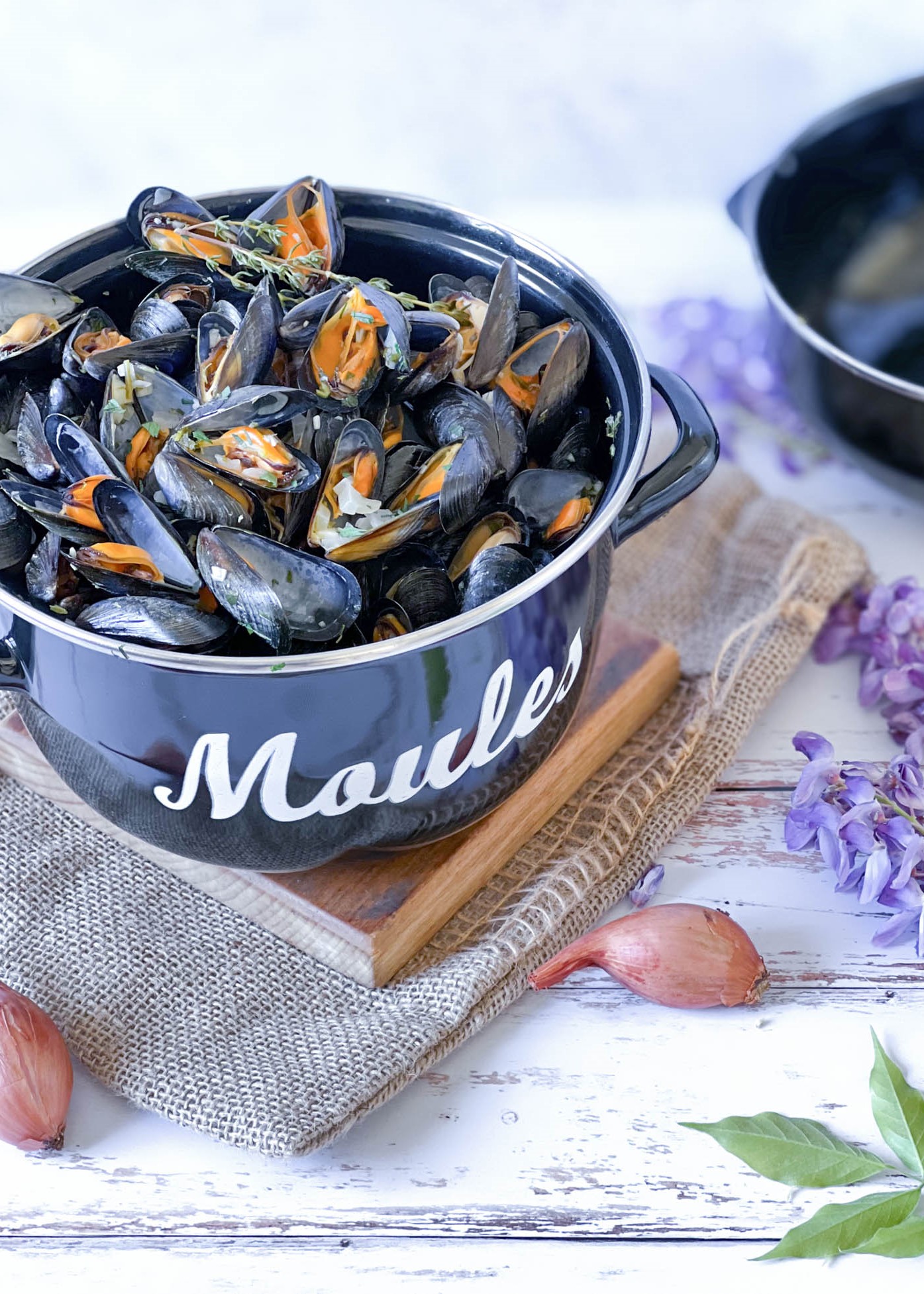 Recette Moules marinières
